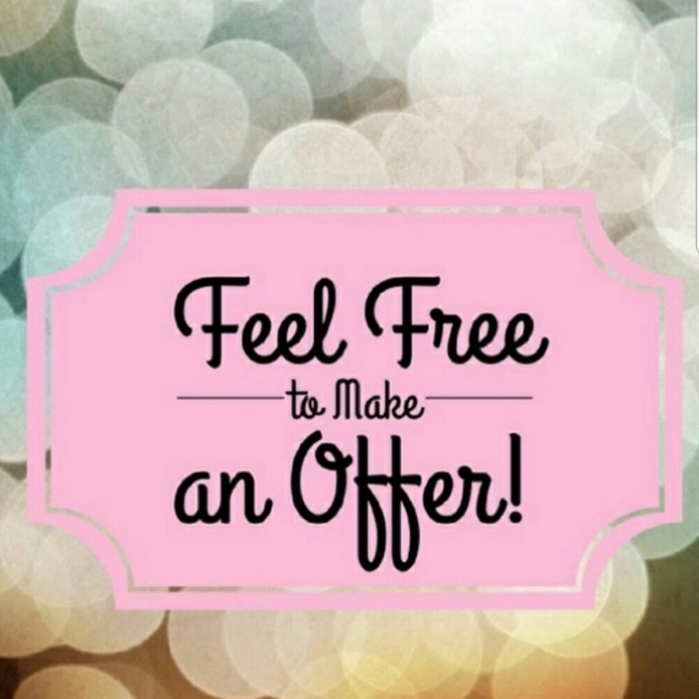 Make me an offer on anything!
